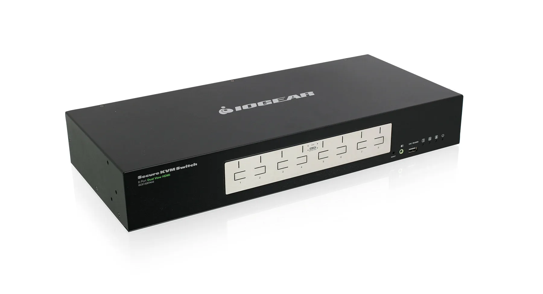 8-Port Dual View HDMI Secure KVM Switch (TAA)