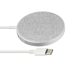 Anker - PowerWave Select  Magnetic Charging Pad - Silver