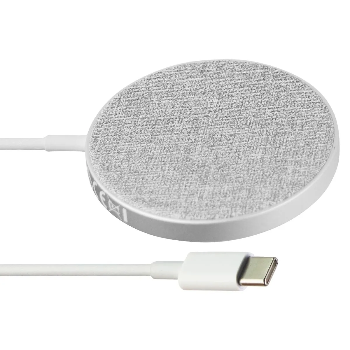 Anker - PowerWave Select  Magnetic Charging Pad - Silver