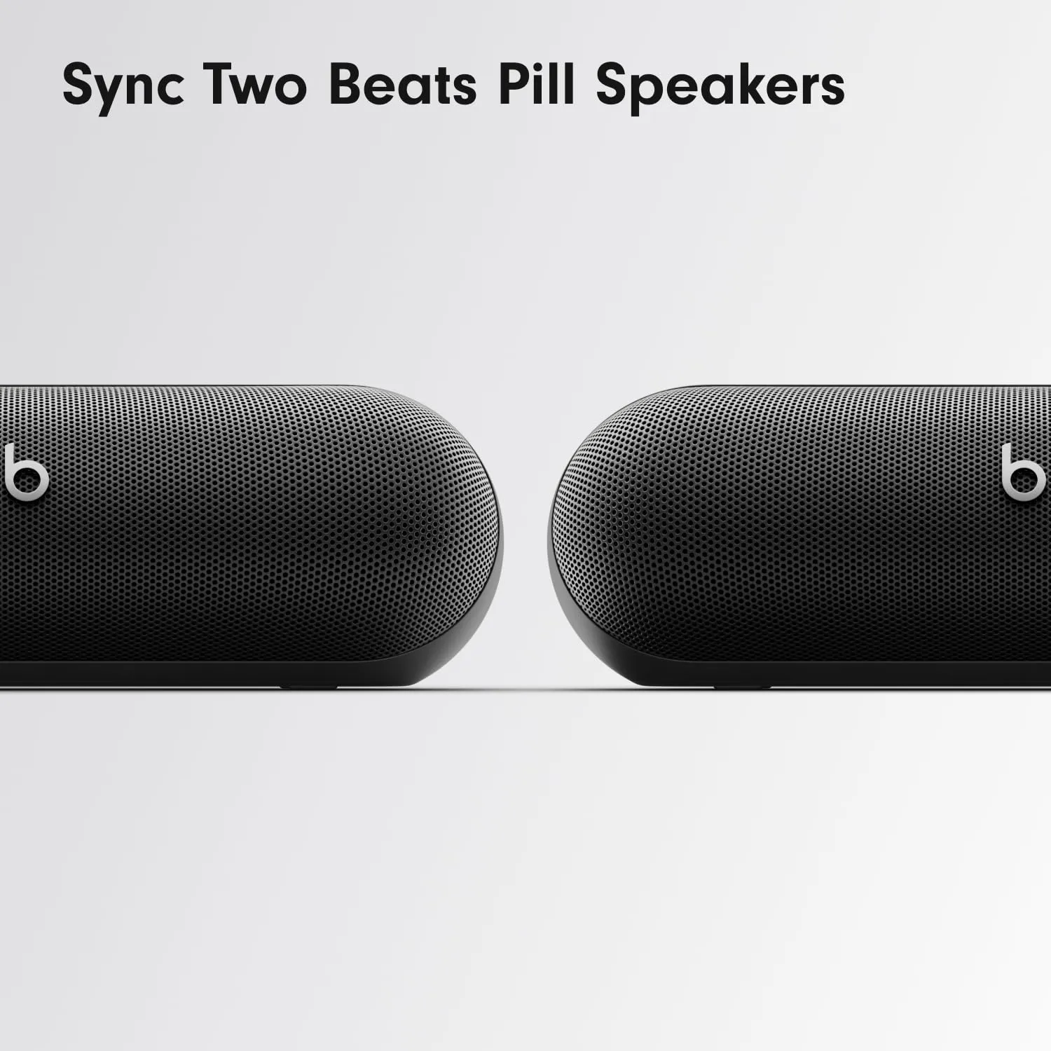 Beats Pill (2024 release) - Portable Bluetooth Speaker - Up to 24H Battery Life, Water Resistant, Bluetooth, Apple & Android Compatible, Seriously loud sound for home, outdoor and travel - Matte Black