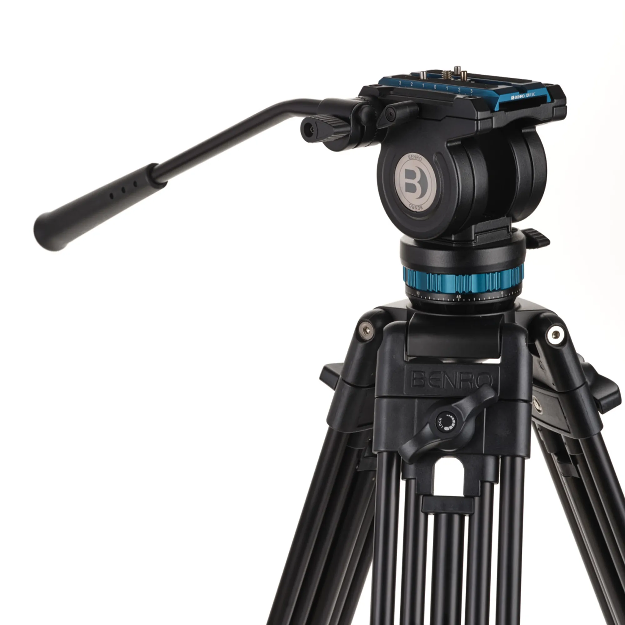 Benro KH25PC Video Tripod Kit with Head, 61.6"