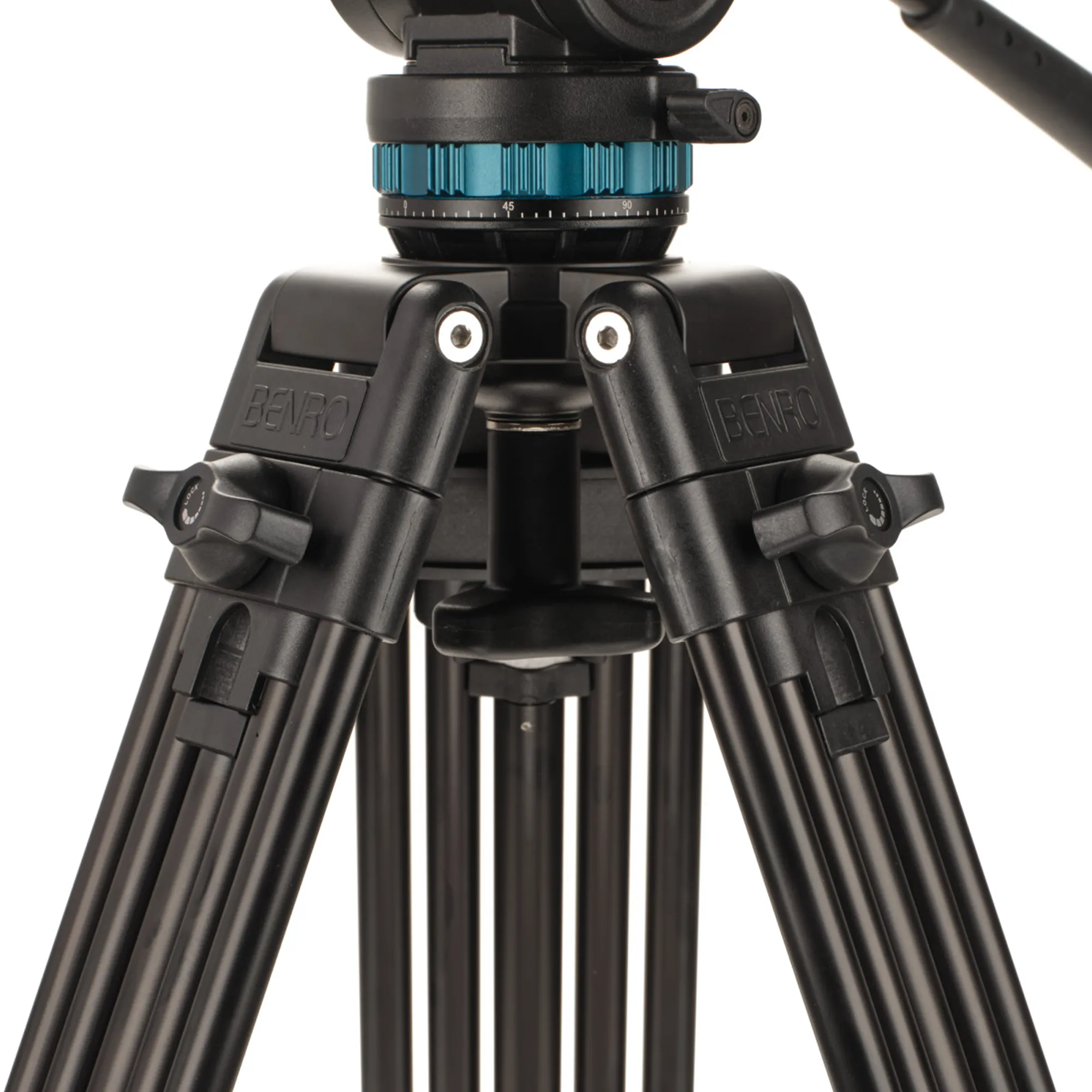 Benro KH25PC Video Tripod Kit with Head, 61.6"