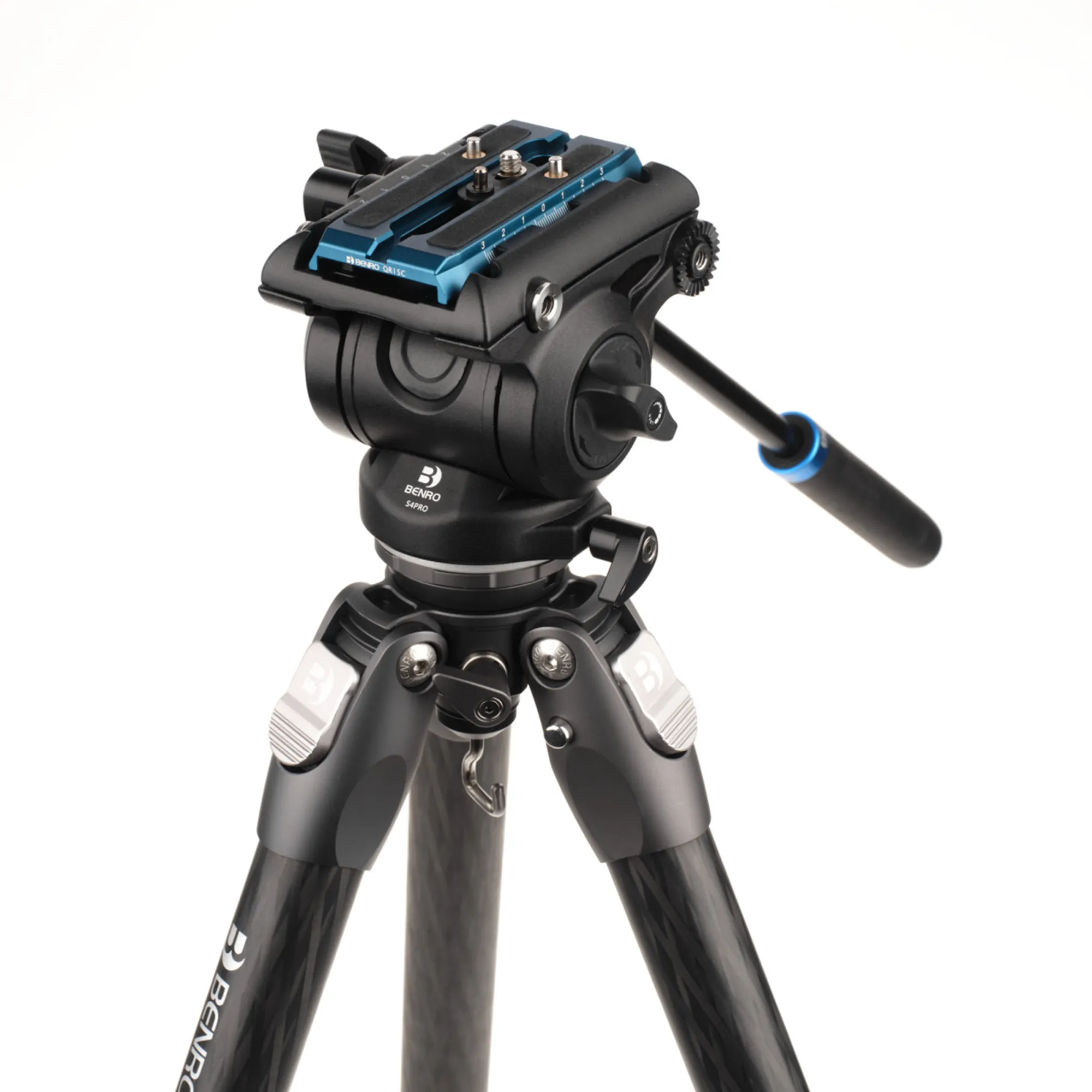 Benro KH25PC Video Tripod Kit with Head, 61.6"