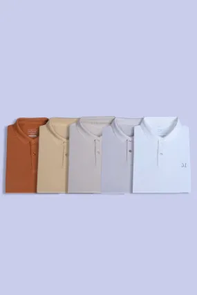 Browns Polos Pack Of 5