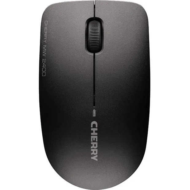 Cherry MW-2400 Nano Optical 3 Button Wireless Computer Mouse Black