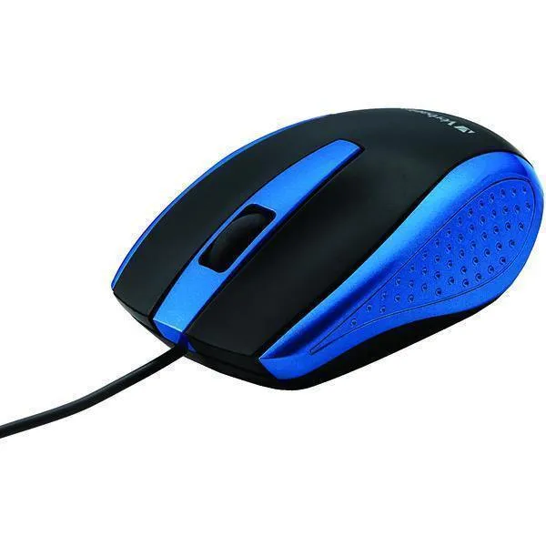 Corded Notebook Optical Mouse (Blue)