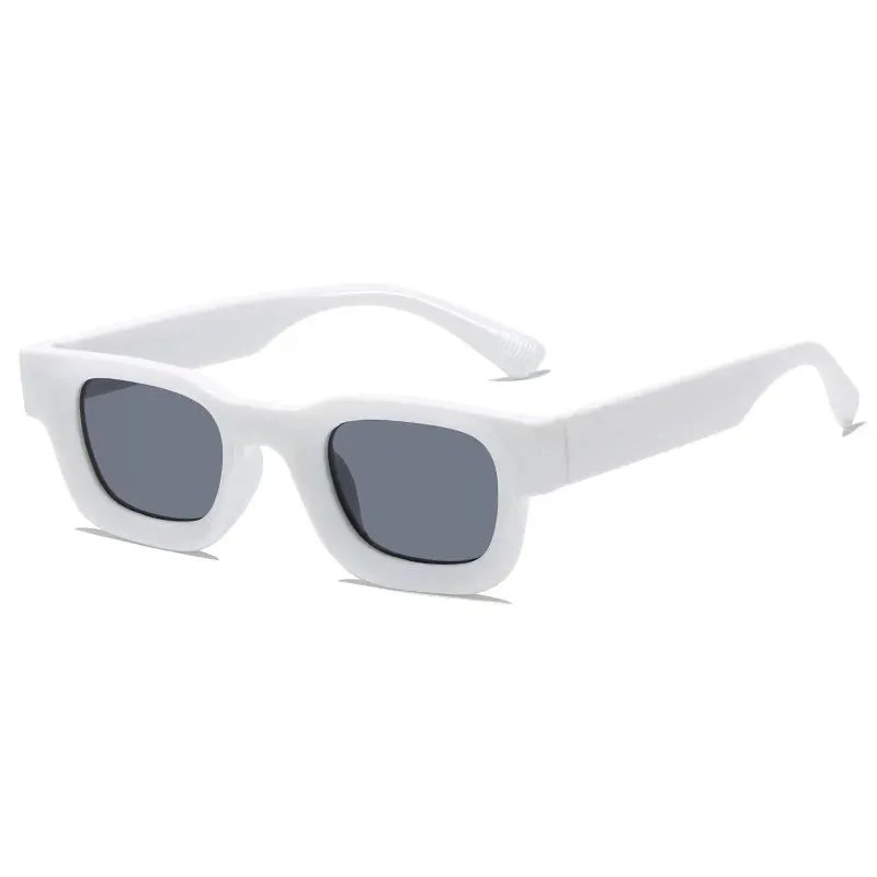 Design Travel Small Square Rectangle Brand Outdoor High-Quality Stylish Leisure Sunglasses