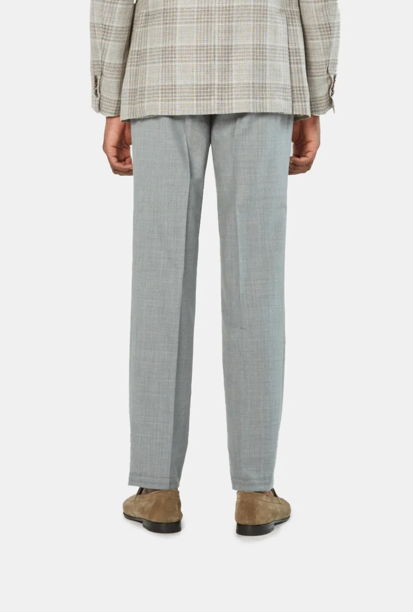 Flight Trouser - Grey Lightweight Wool