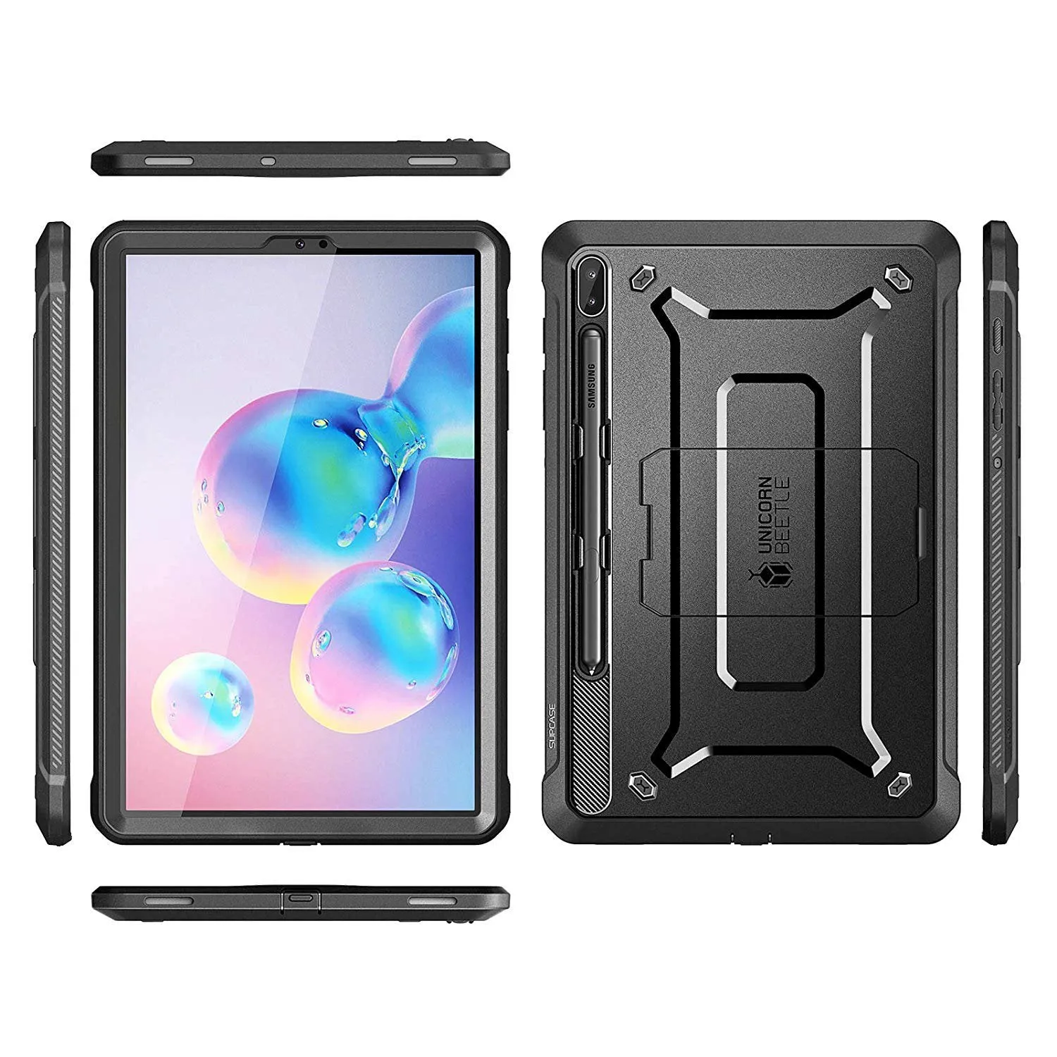 Galaxy Tab S6 (2019) Unicorn Beetle Pro Rugged Case-Black