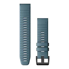 Garmin QuickFit Lakeside Blue Silicone 22mm Watch Band - 010-12863-03