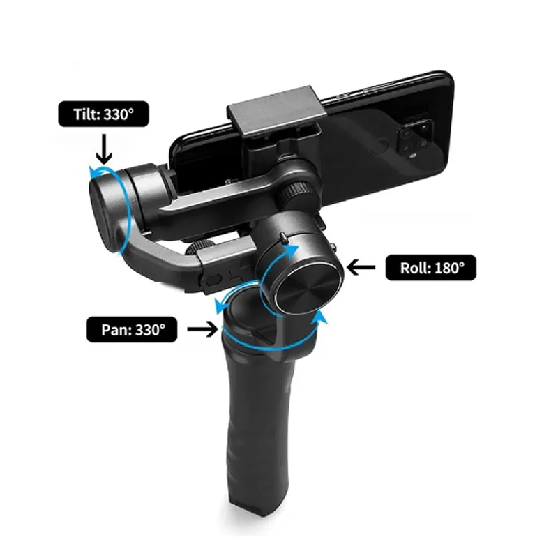 Handheld 3-Axis Smartphone Stabilizer