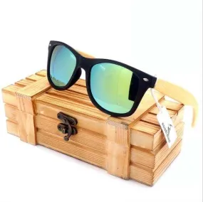 High Quality Vintage Black Square Sunglasses