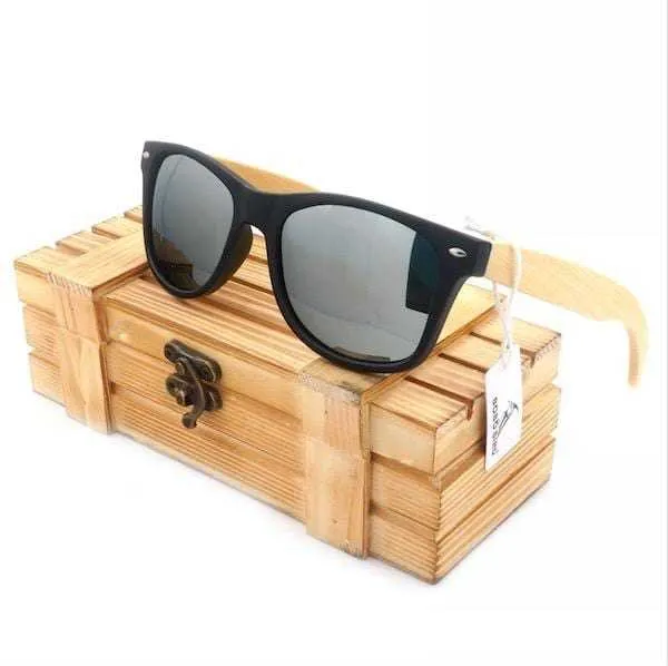 High Quality Vintage Black Square Sunglasses