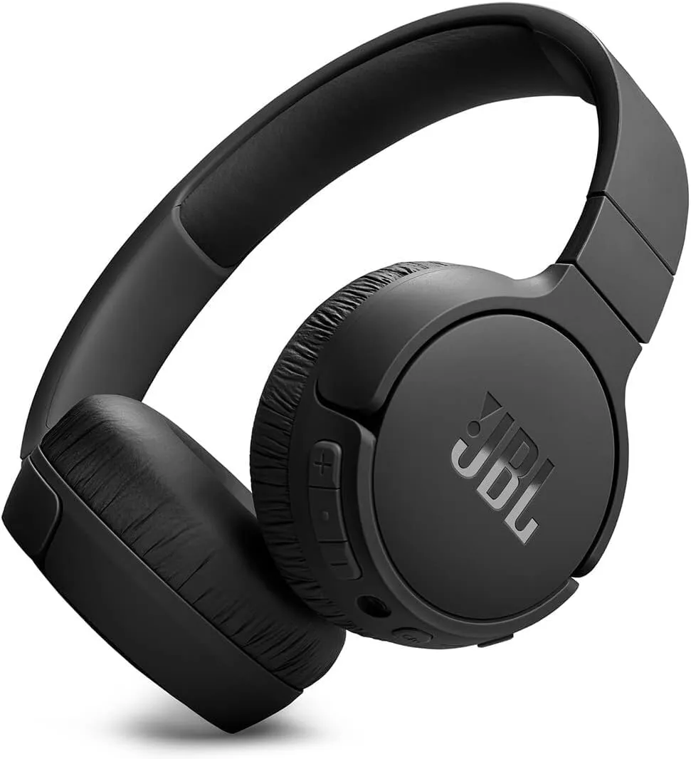 JBL 670NC Wireless Noise Cancelling On-Ear Headphones | JBLT670NCBLK