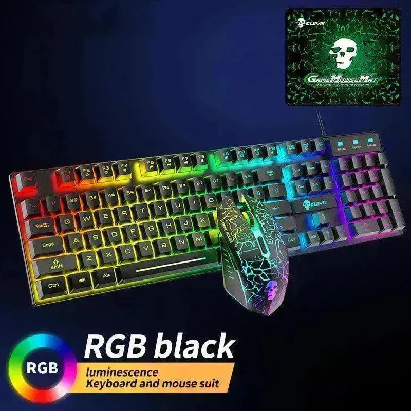 Kuiying T6RGB Luminous Keyboard And Mouse Set