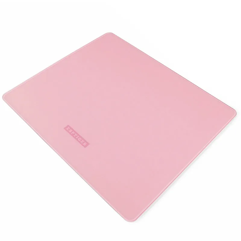 Lotus Pink | Glass | Pink Label | Large Mousepad