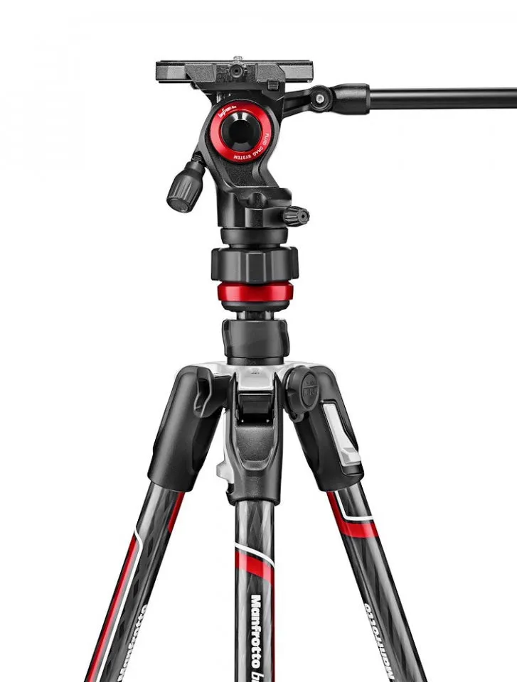 Manfrotto Befree Live CF tripod w- fluid head