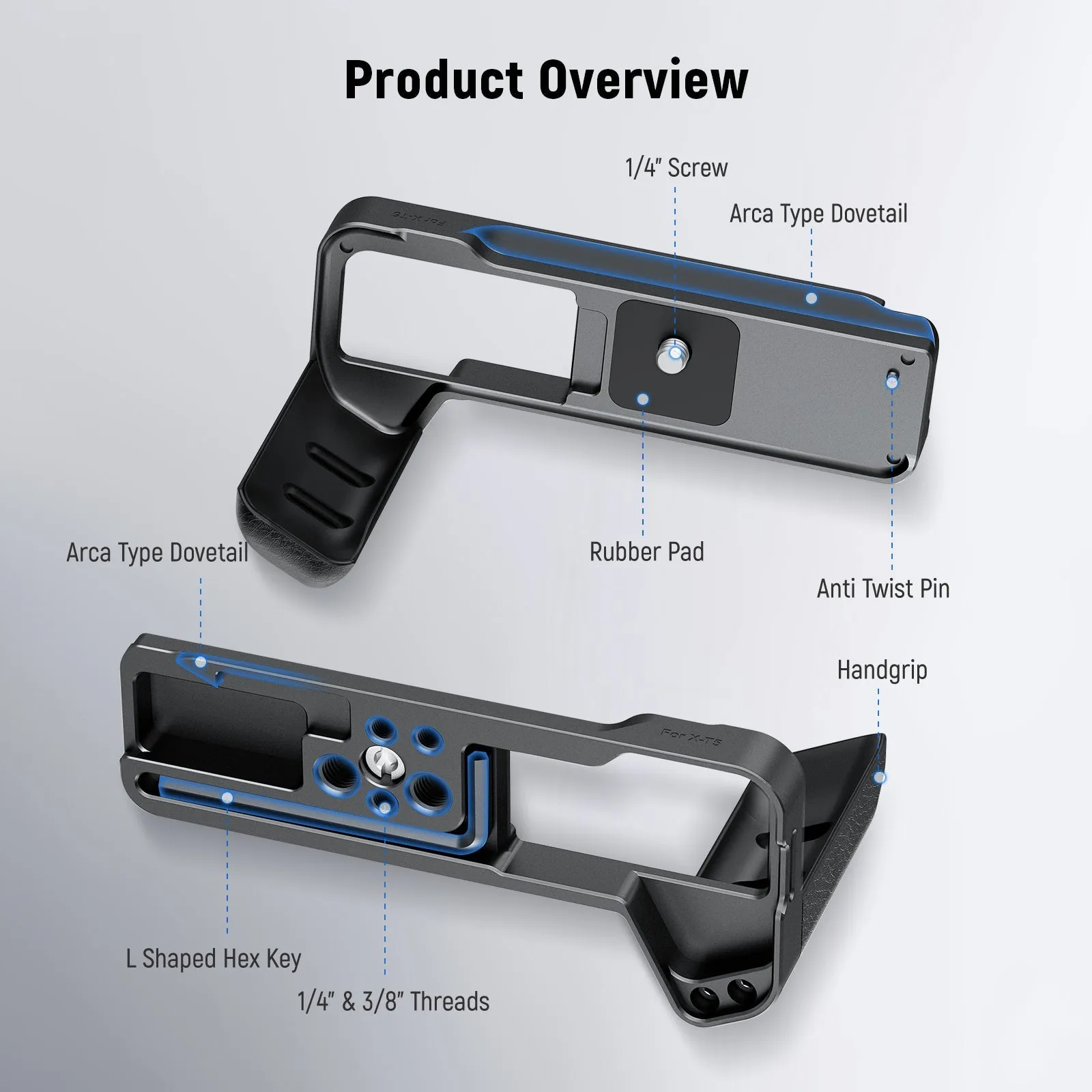 NEEWER CA014G L Handlegrip For Fujifilm X-T5