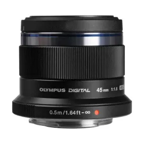 Olympus M.Zuiko 45mm F/1.8 (Black)