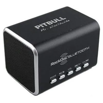 Pitbull Speaker 4gb Black