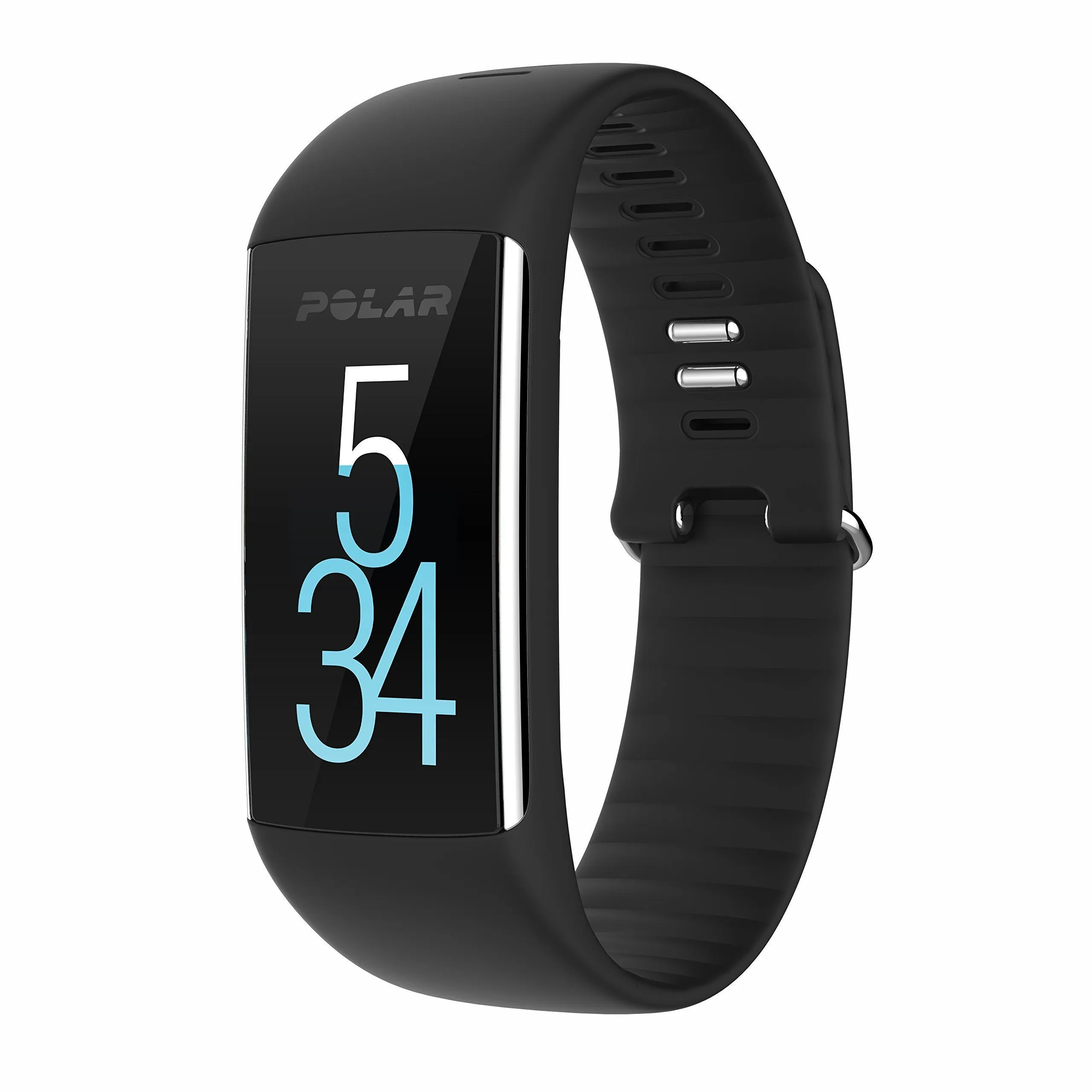 Polar A360 Fitness Tracker with Wrist Heart Rate Monitor (Black, Small)