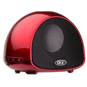 Portable Bluetooth Spkr Red