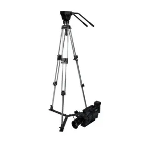 Prompter People TRI-HD Tripod and Head - Supports up to 30 lbs