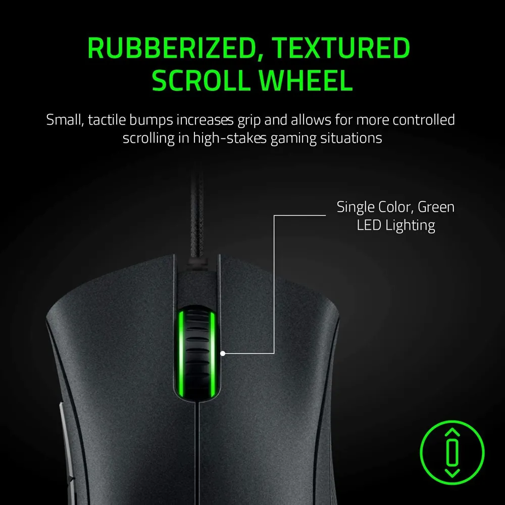 Razer Deathadder Essential - Ergonomic Wired Gaming Mouse