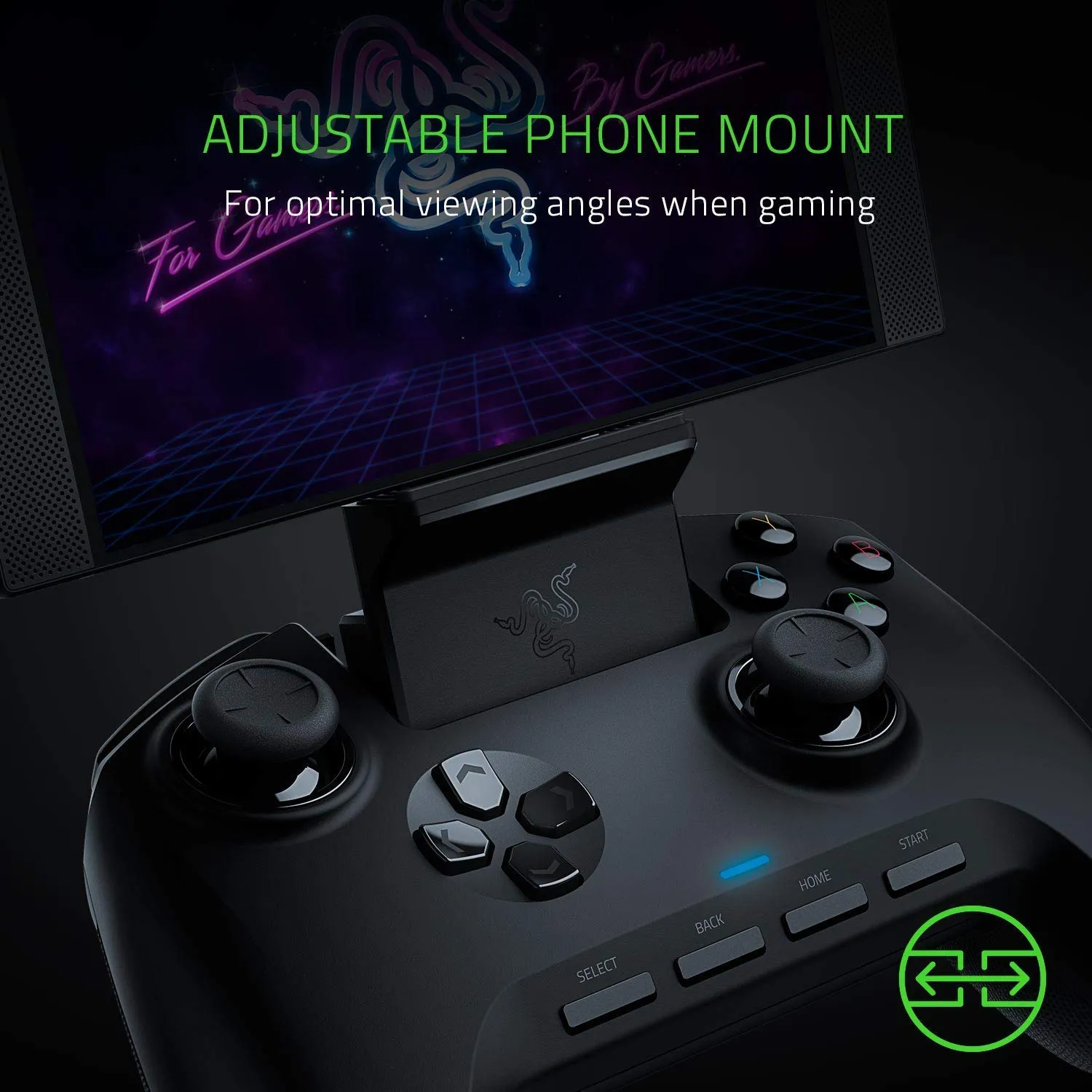 Razer Raiju Mobile Gaming Controller for Android - 4 Remappable Buttons