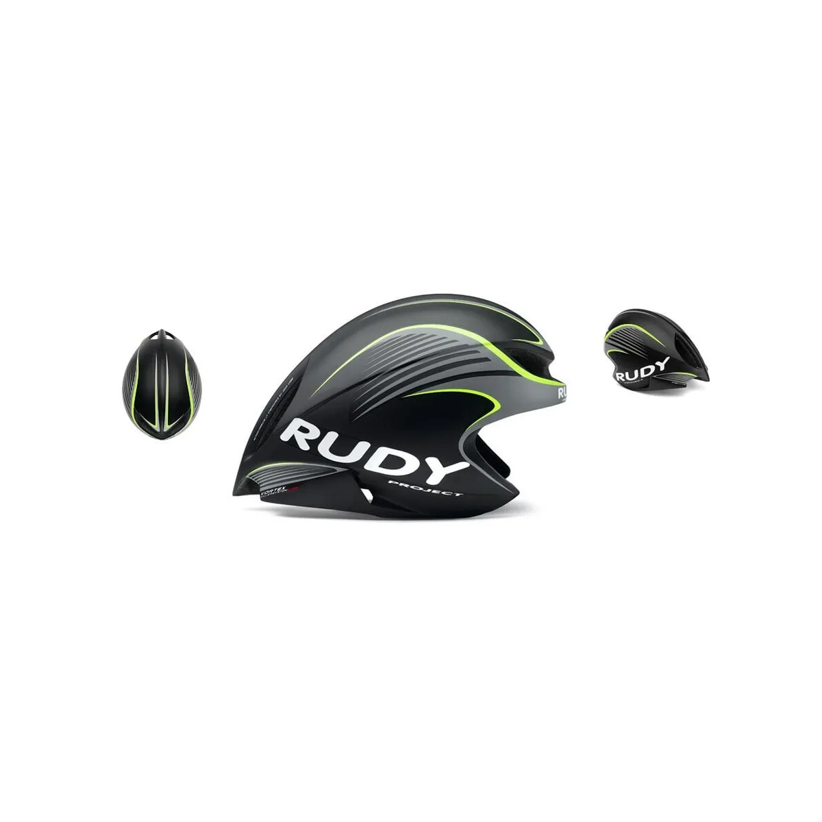 Rudy Project Wing 57 Helmet Black Yellow Fluo