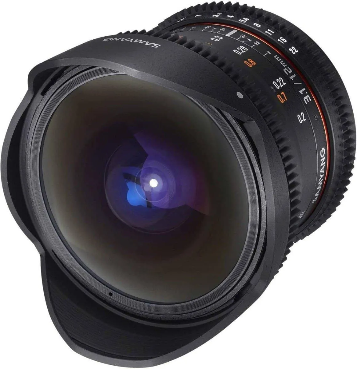 Samyang 12mm T3.1 VDSLR UMC II Nikon Full Frame Video Lens