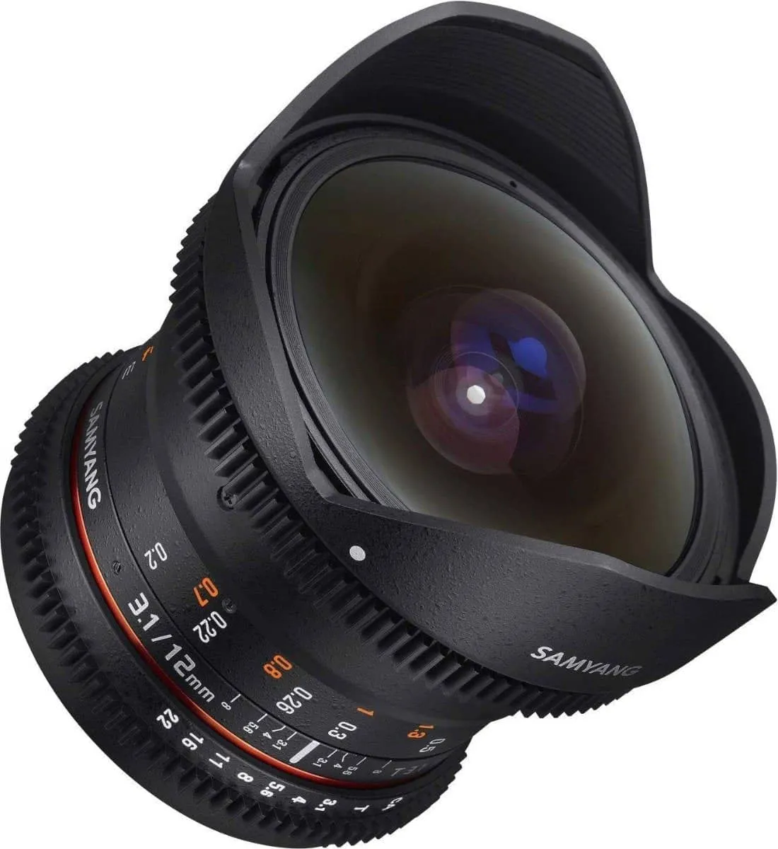 Samyang 12mm T3.1 VDSLR UMC II Nikon Full Frame Video Lens