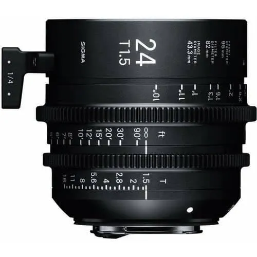 Sigma 24mm T1.5 Canon EF Mount Cine Lens