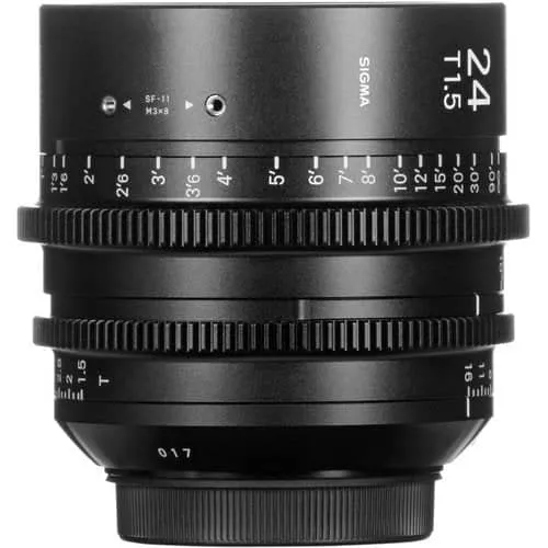 Sigma 24mm T1.5 Canon EF Mount Cine Lens