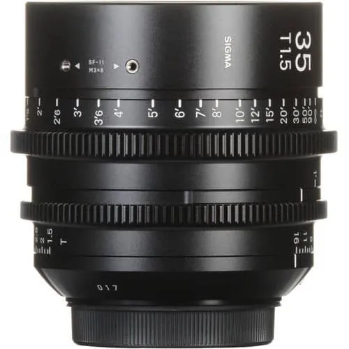 Sigma 35mm T1.5 Cine Lens for PL Mount