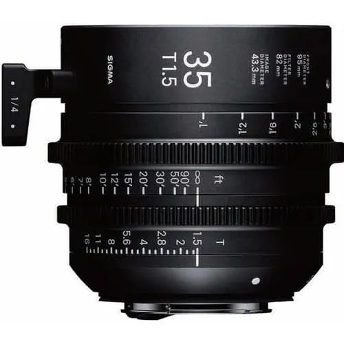 Sigma 35mm T1.5 Cine Lens for PL Mount