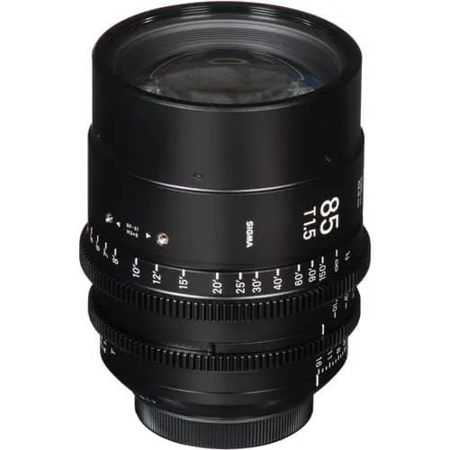 Sigma 85mm T1.5 Cine Lens for Sony E-Mount