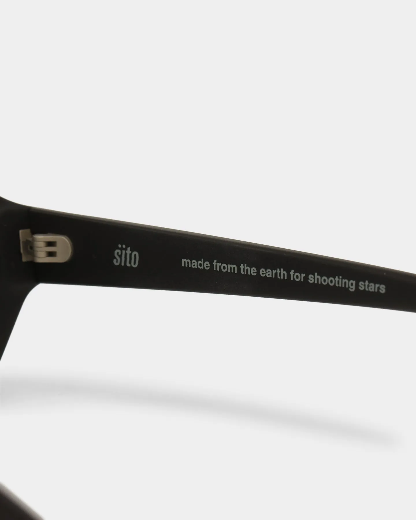 Sito Kinetic Sunglasses Matte Black/Iron Grey Polarised