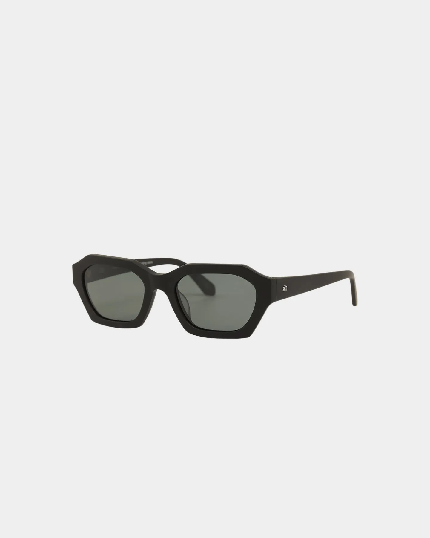 Sito Kinetic Sunglasses Matte Black/Iron Grey Polarised