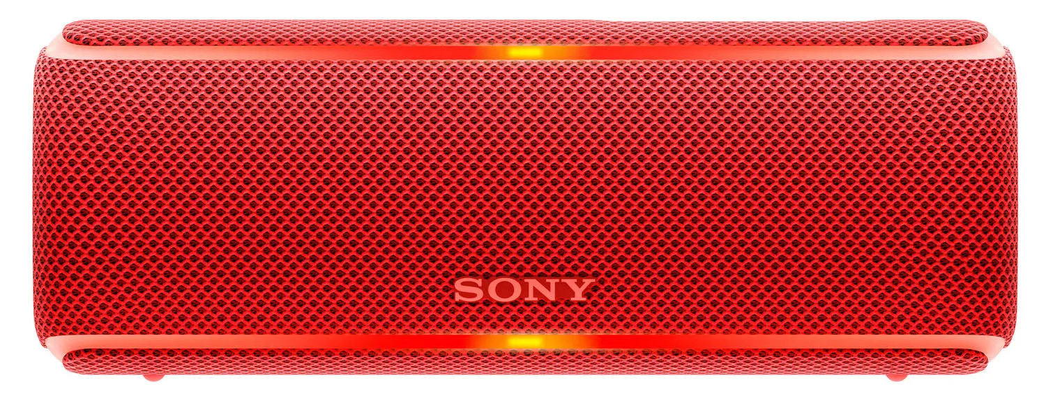 Sony Red Portable Wireless Bluetooth Speaker - SRSXB21/R