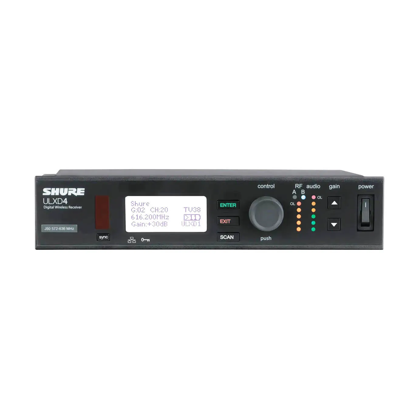 ULXD4 Digital Wireless Microphone Receiver (SPECIAL ORDER)