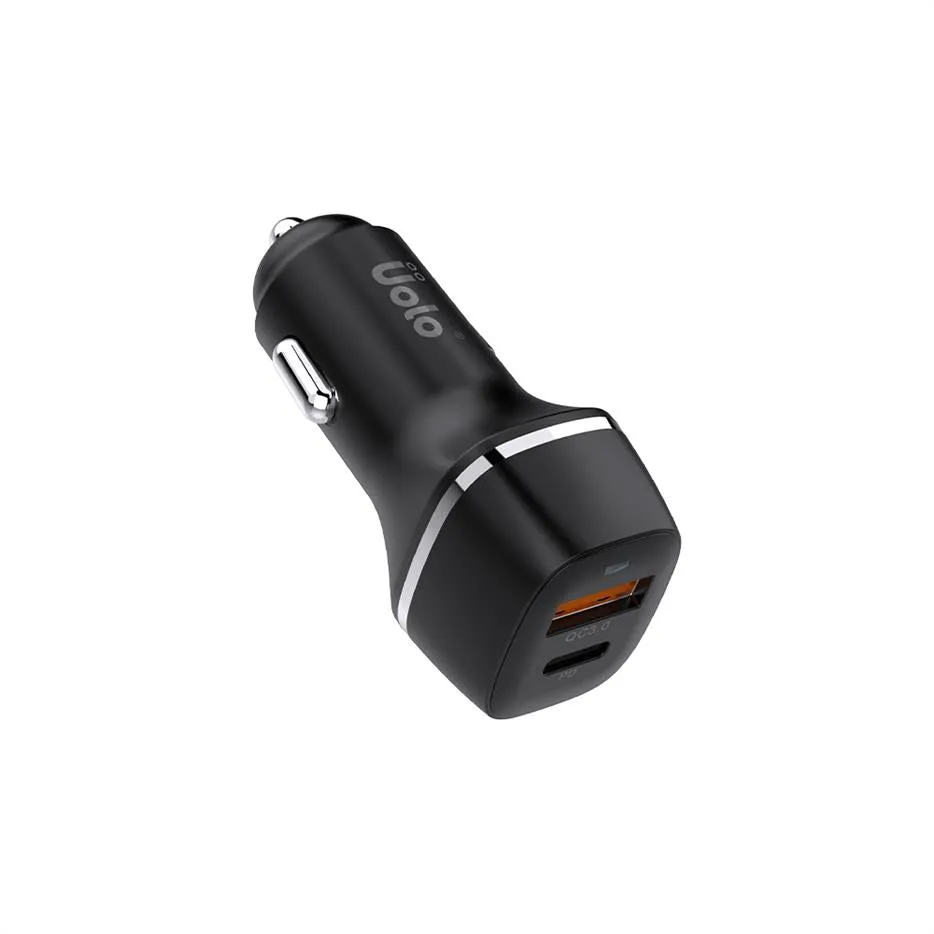 Uolo Volt 30W PD Car Charger with 18W USB A Port